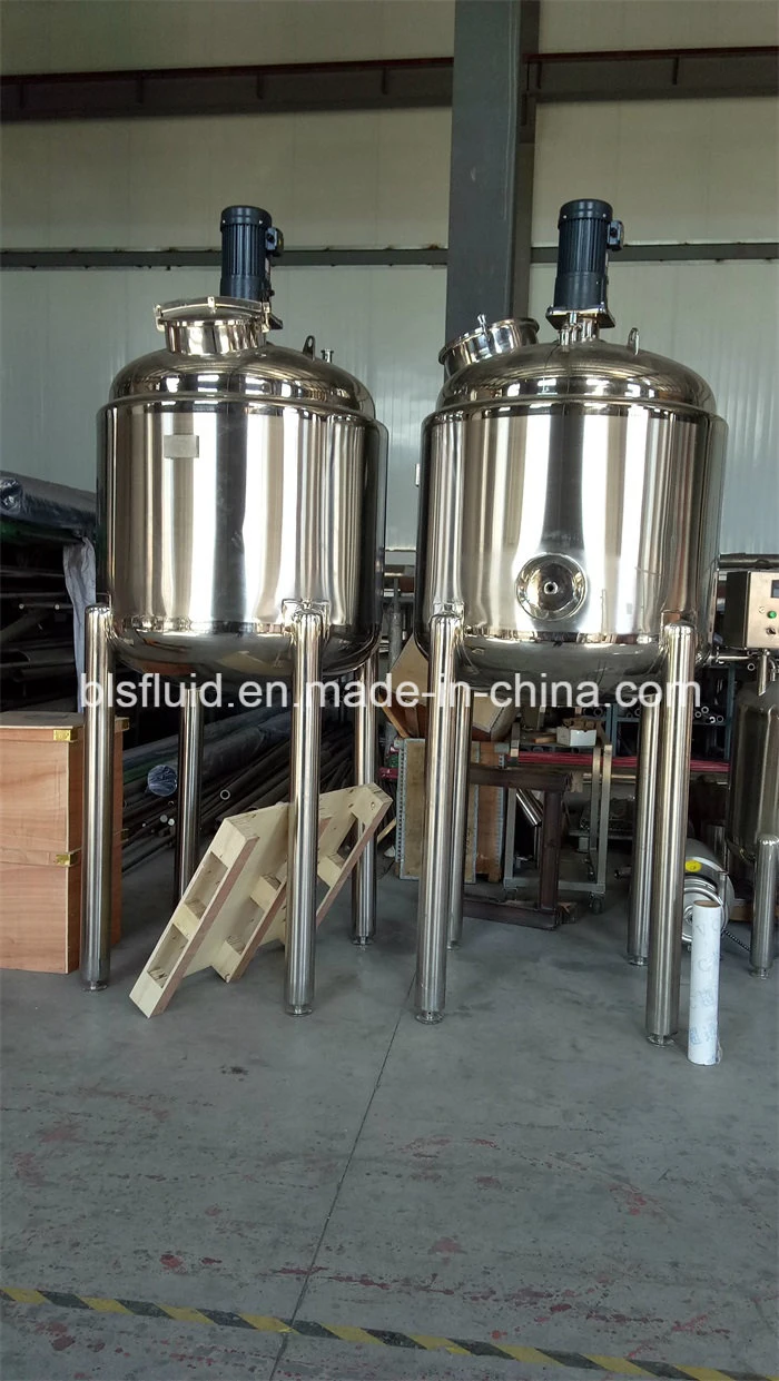 Bls Industrial Duble Jacketed Heating Multi-Function Agitation Mixing Tank