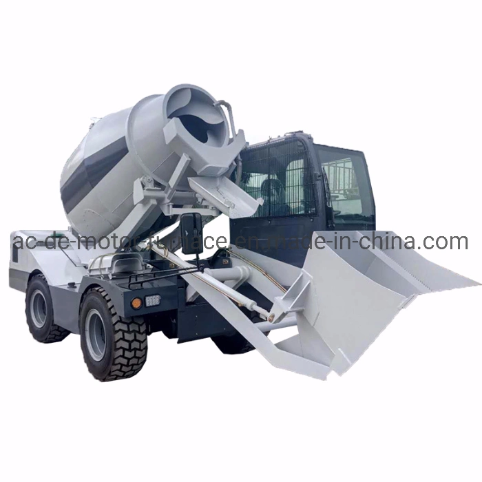 12000L Concrete Agitator Truck Automatic Feeding Concrete Mixer Car