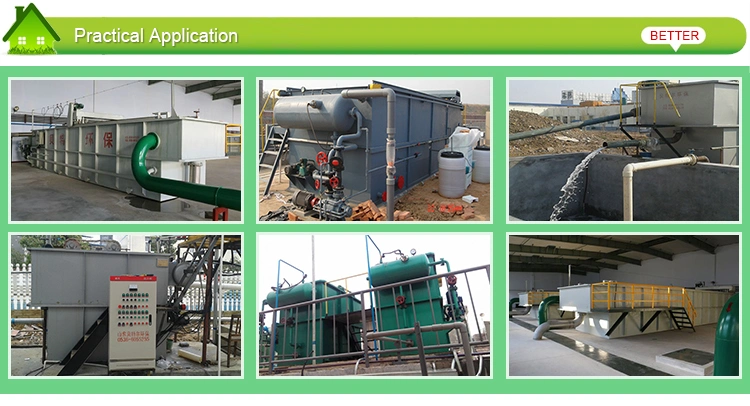 Dissolved Air Flotation Wastewater Treatment Machine Daf for Cow Pigs Chicken Slaughtering House Sewage Treatment